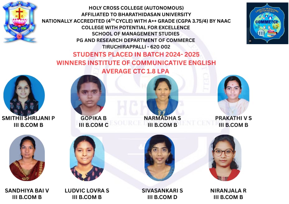 Winners Institute of Communicative English 2024-2025