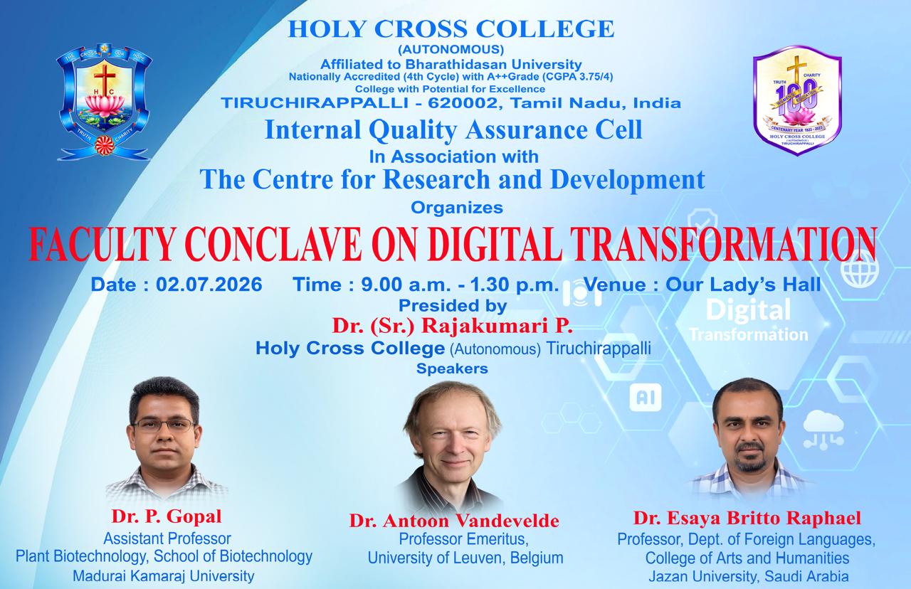 Faculty Conclave on Digital Transformation