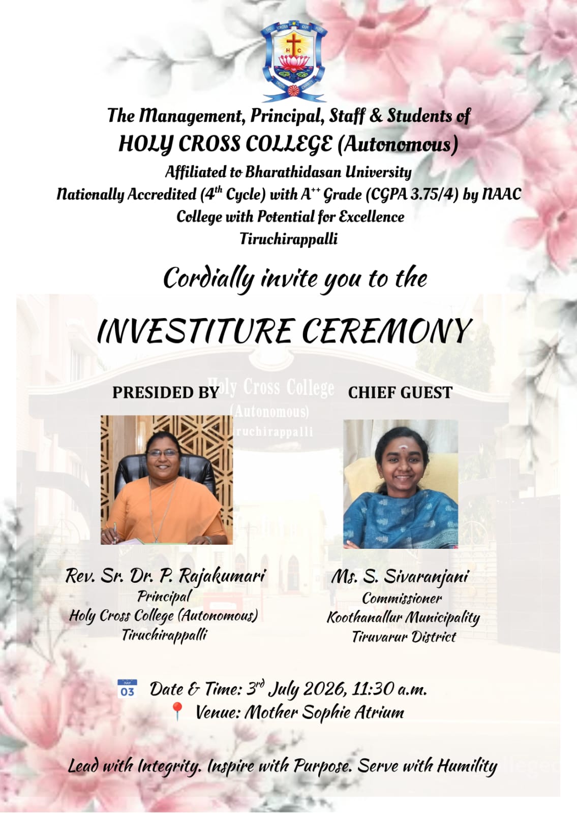 Investiture Ceremony