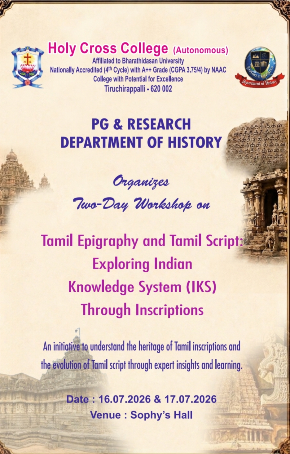 Two Day workshop