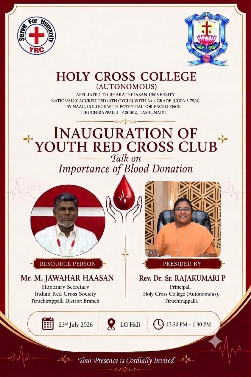 YOUTH RED CROSS INAUGURATION