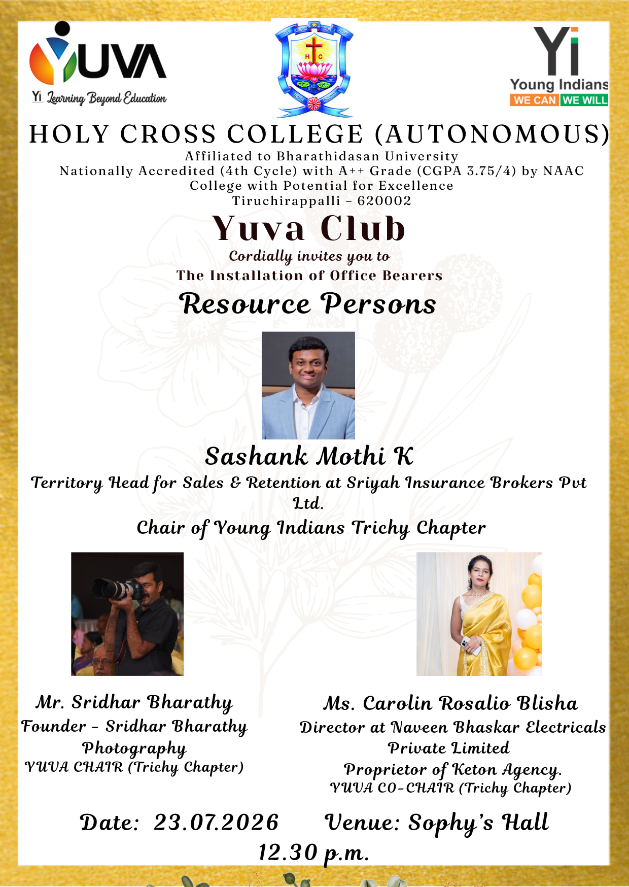 SOC - YUVA Club Inauguartion