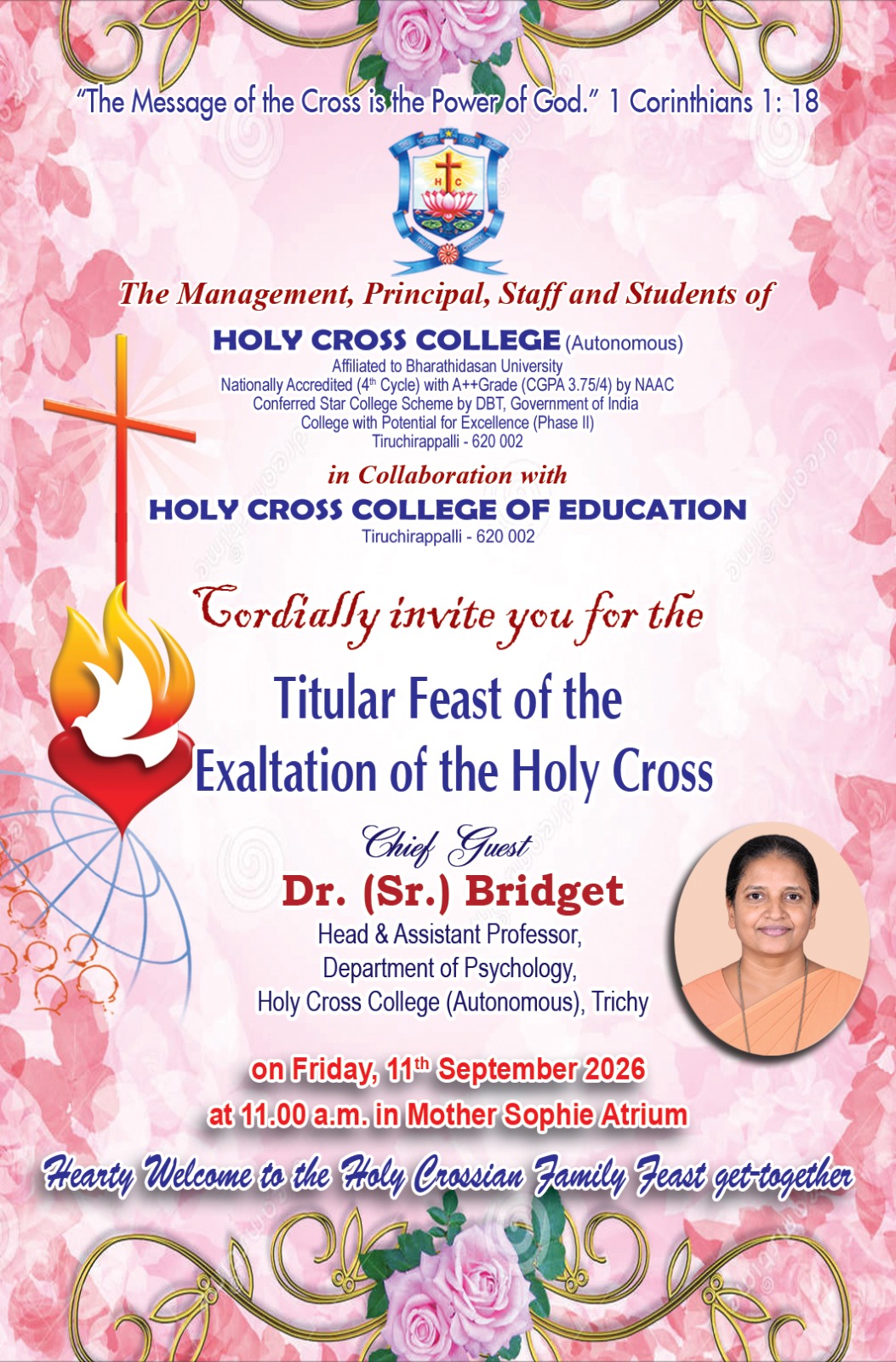 Holy Cross Feast Day Celebrations