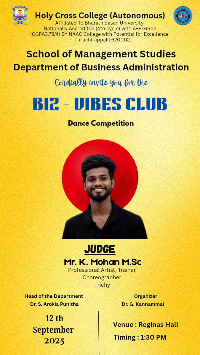 BIZ-VIBES CLUB (DANCE COMPETITION)
