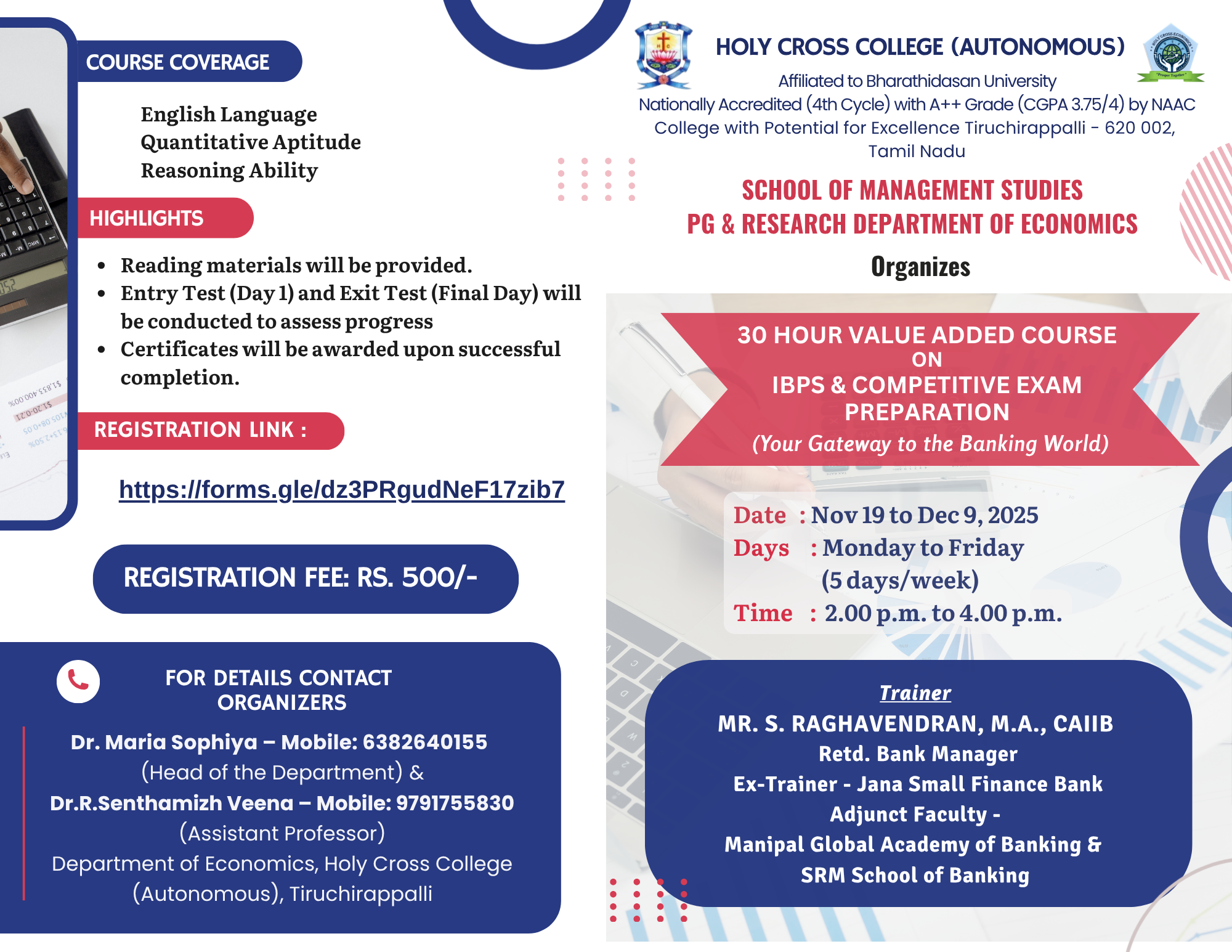 30 Hour Value Added Course on IBPS & Competitive Exam Preparation