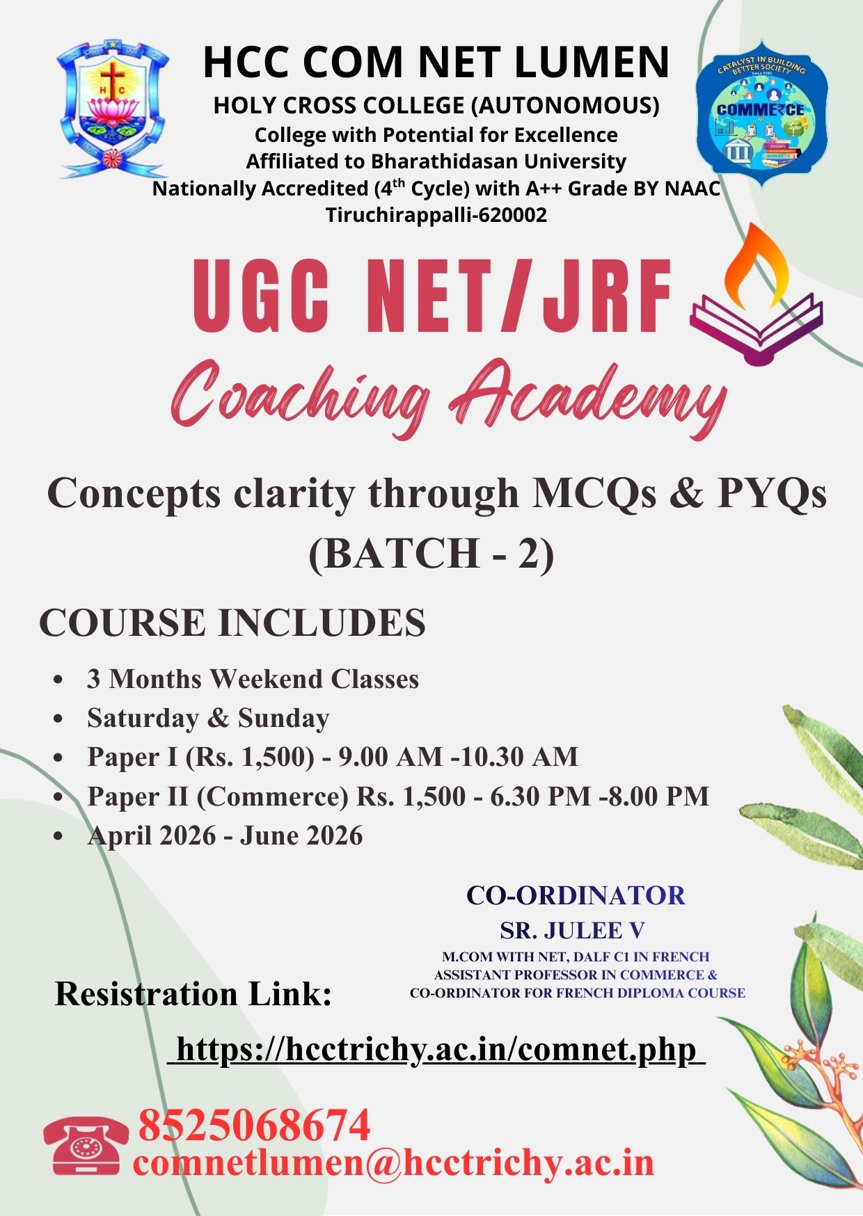 UGC NET COACHING