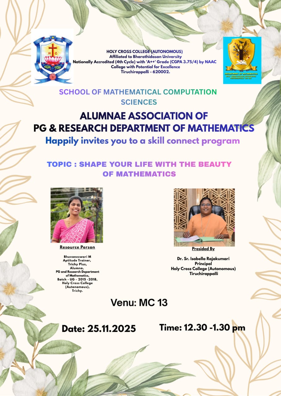 Alumnae Skill Connect Programme