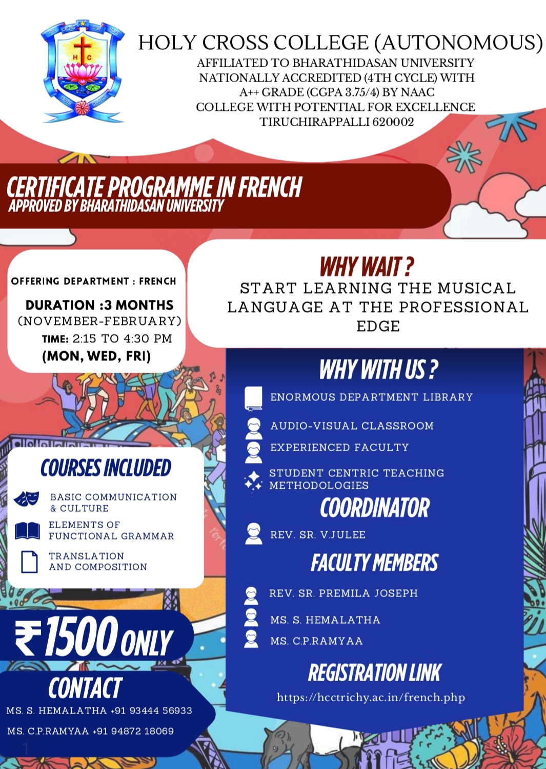 Certificate programme in French
