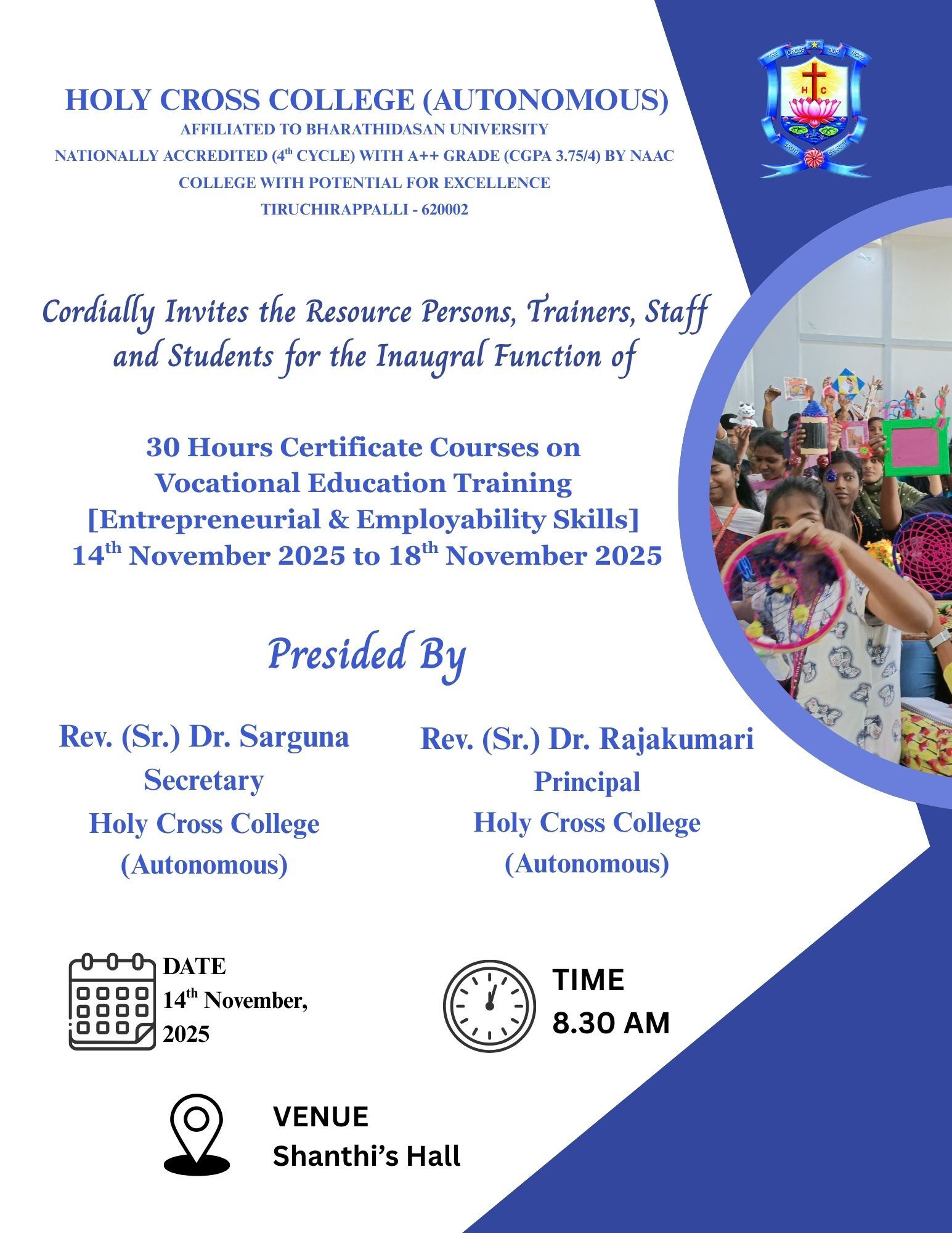 Certificate Course Even semester 2025-2026