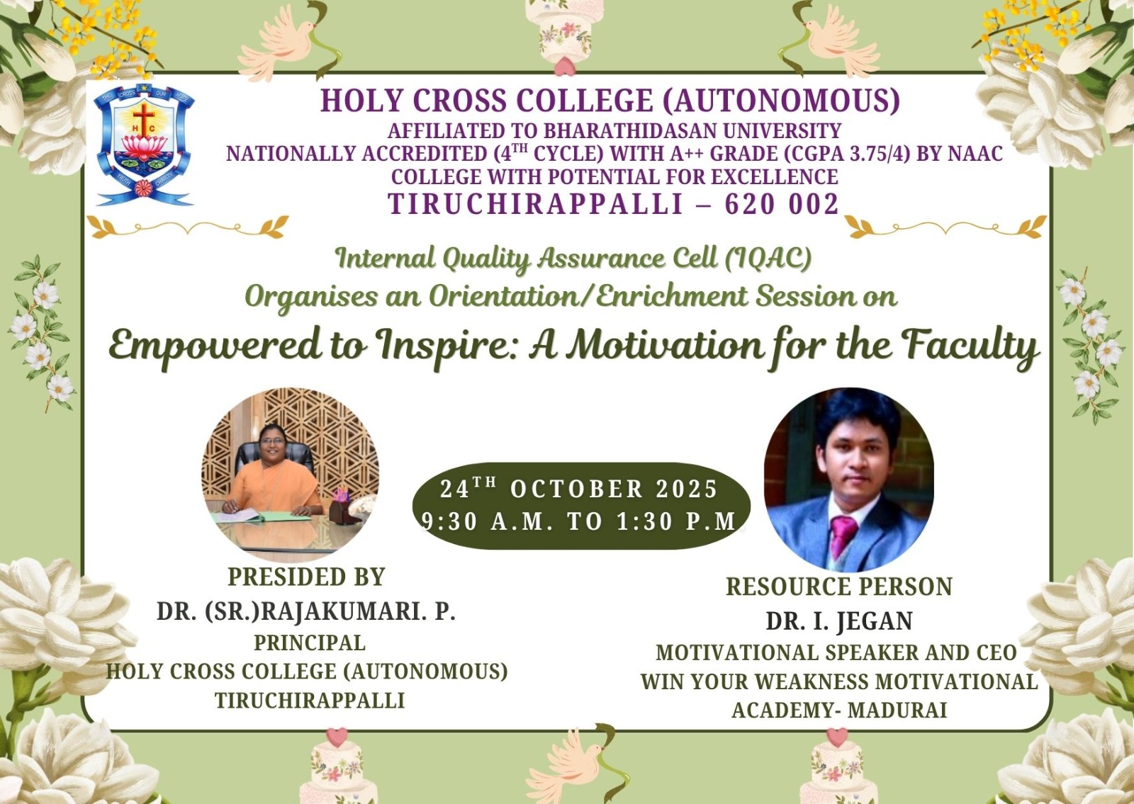 Empore to Inspire A Motivation for the Faculty