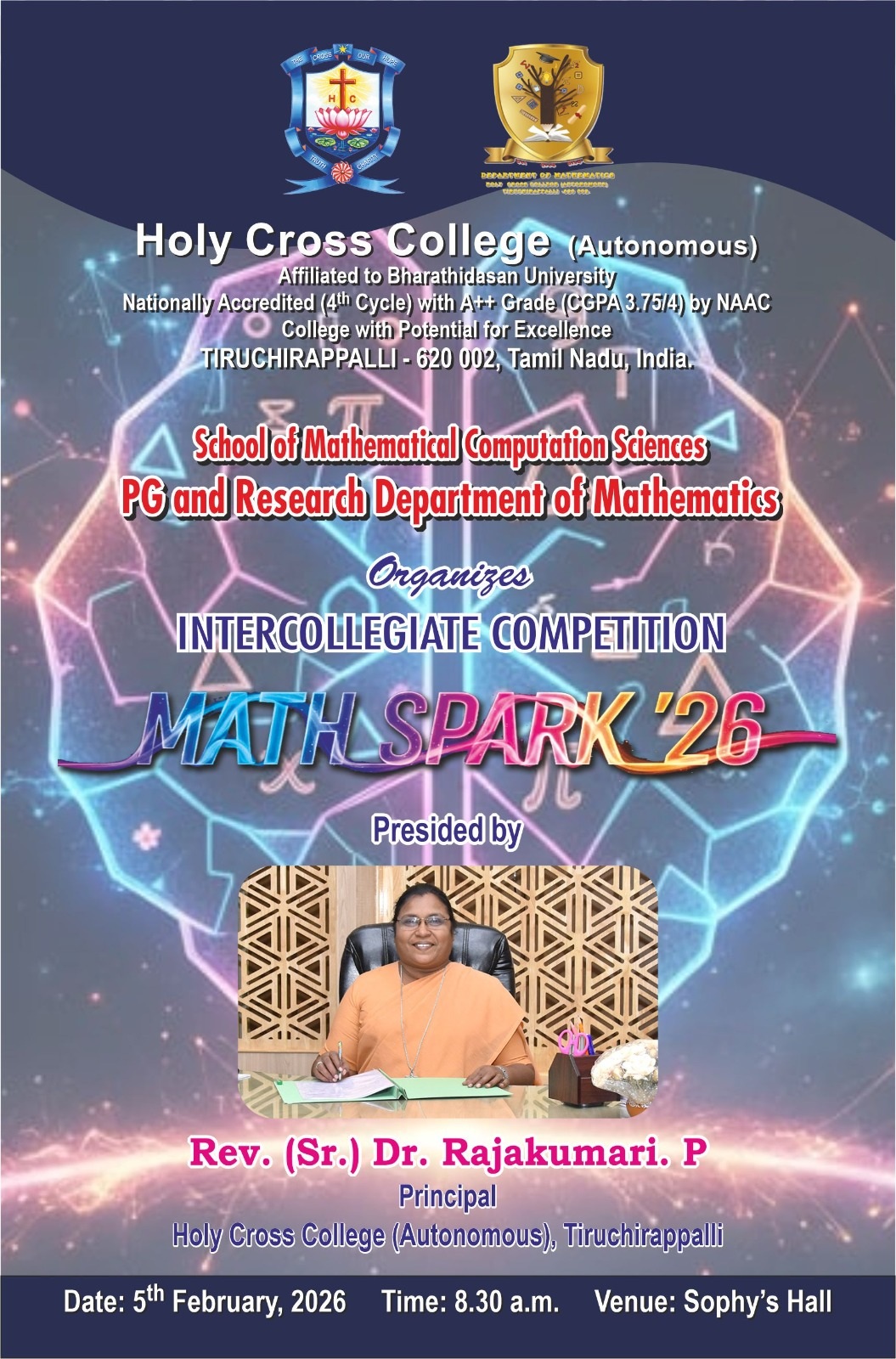 INTERCOLLEGIATE COMPETITION - MATH SPARKâ€™26