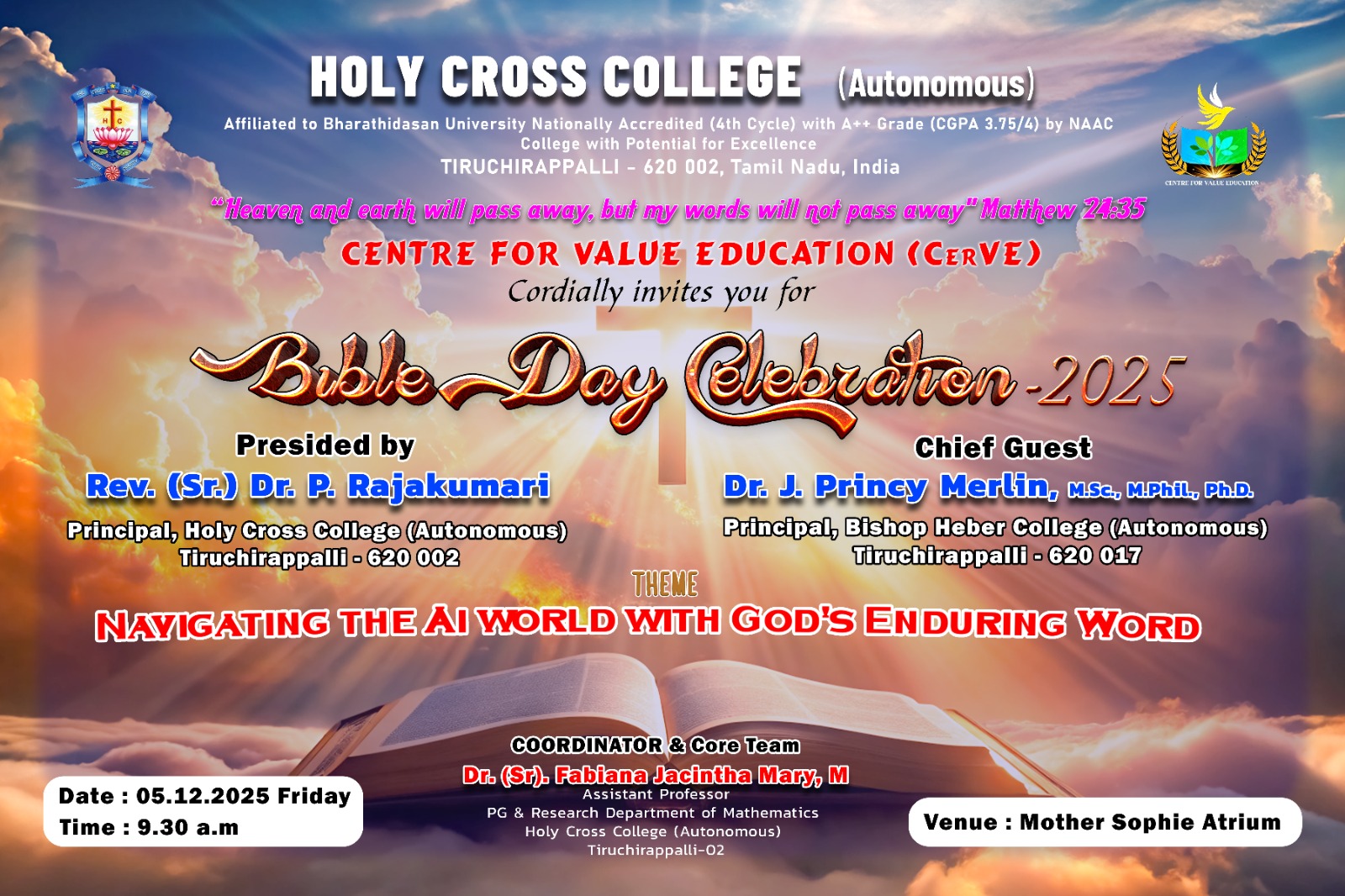 Bible Day Celebration