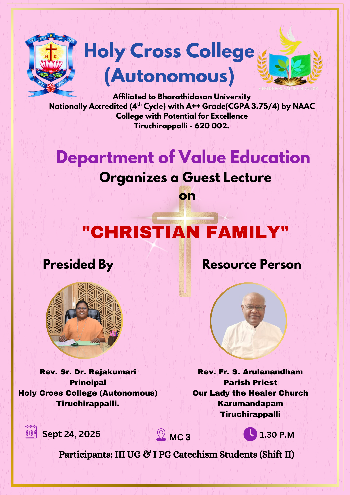 Guest Lecture - Catechism