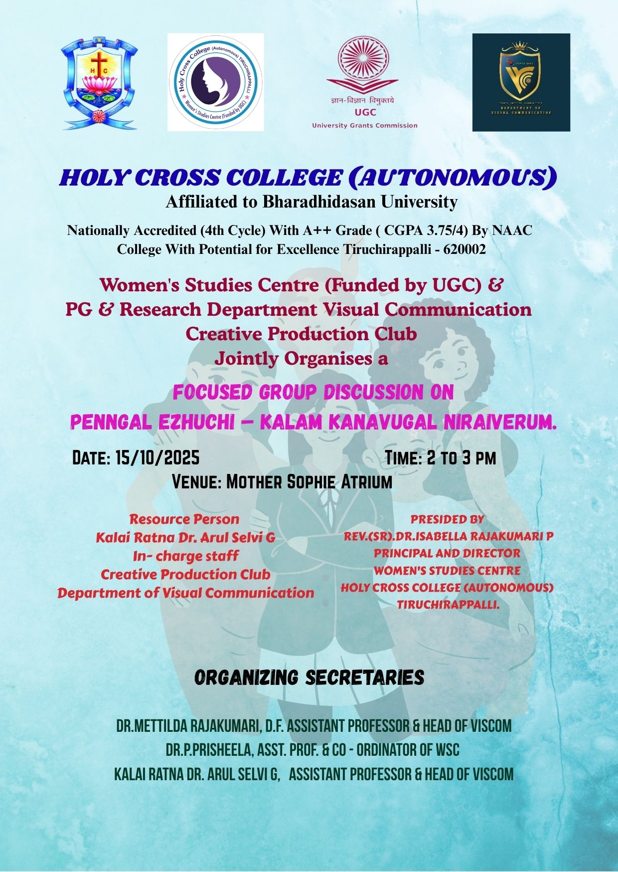 Dark Blue Bordered Simple Church Invitation.jpg