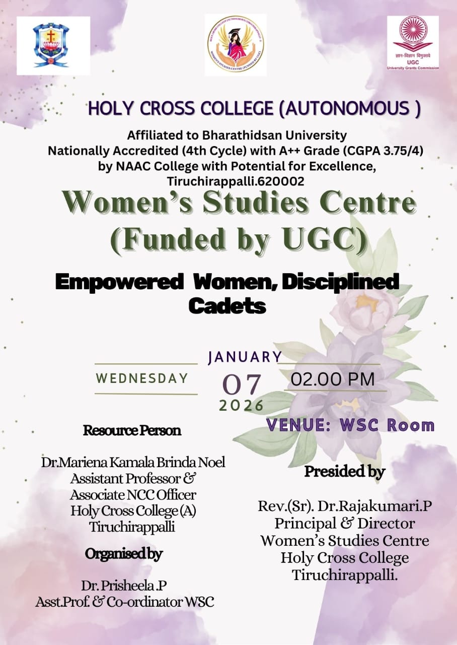 Empowered Women, Discplined Cadets