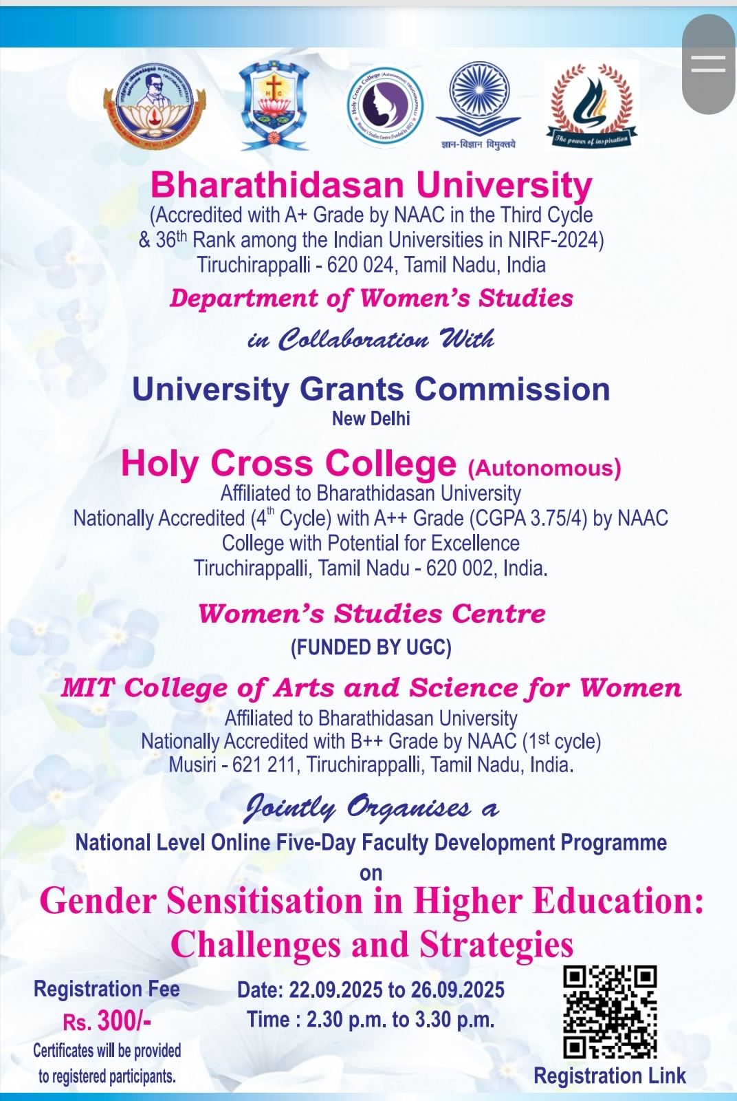 Gender Sensitisation in Higher Education: Challenges and Strategies