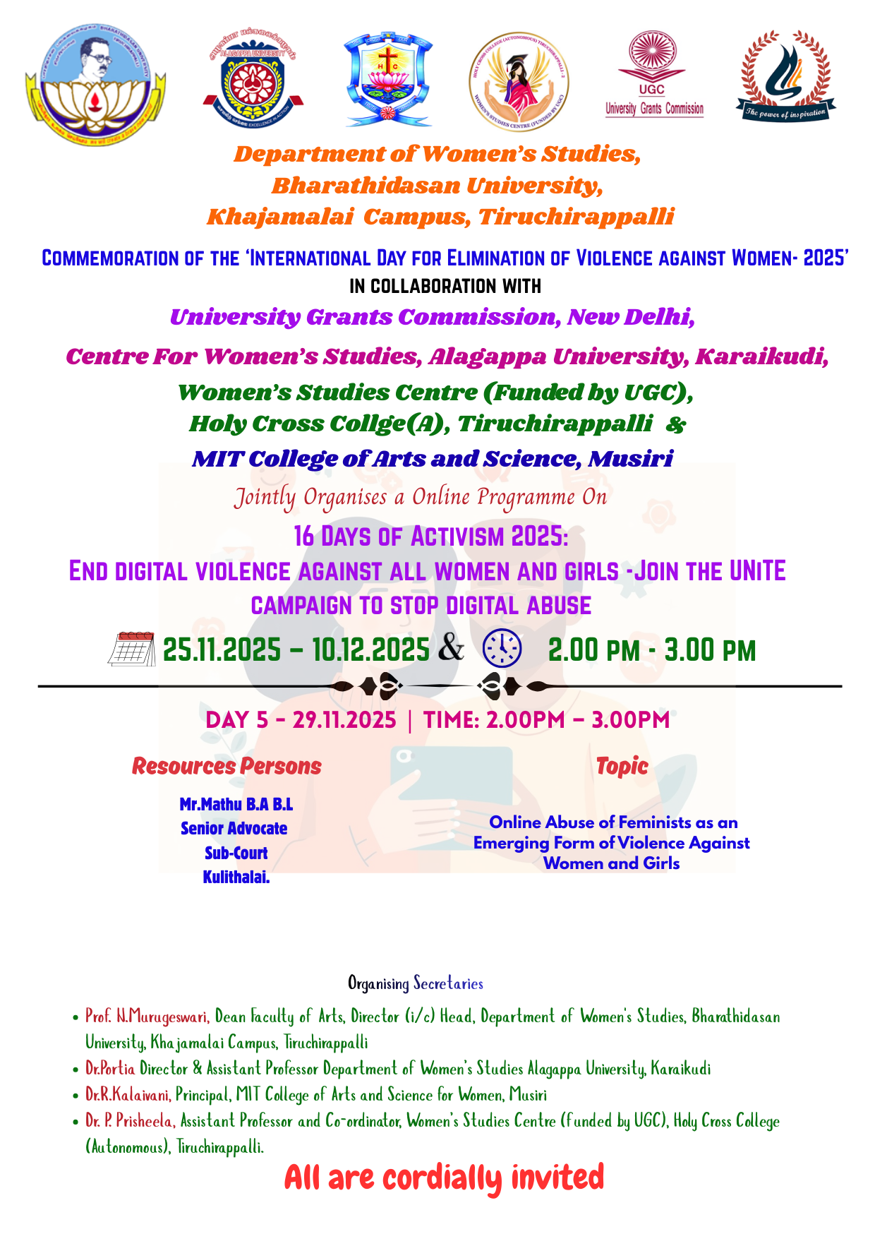 16 Days Activism Day 5