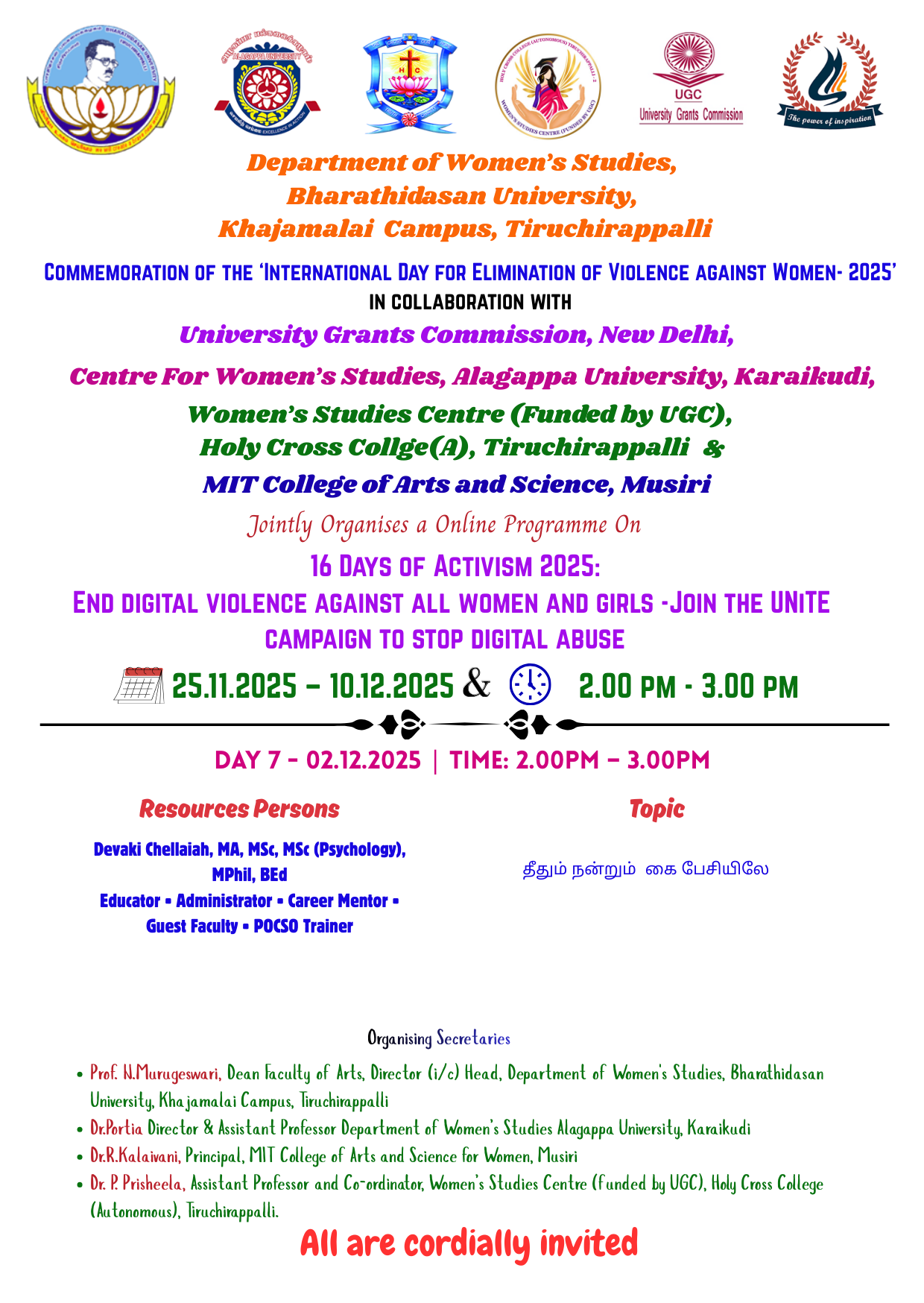 16 Days Activism Day 7