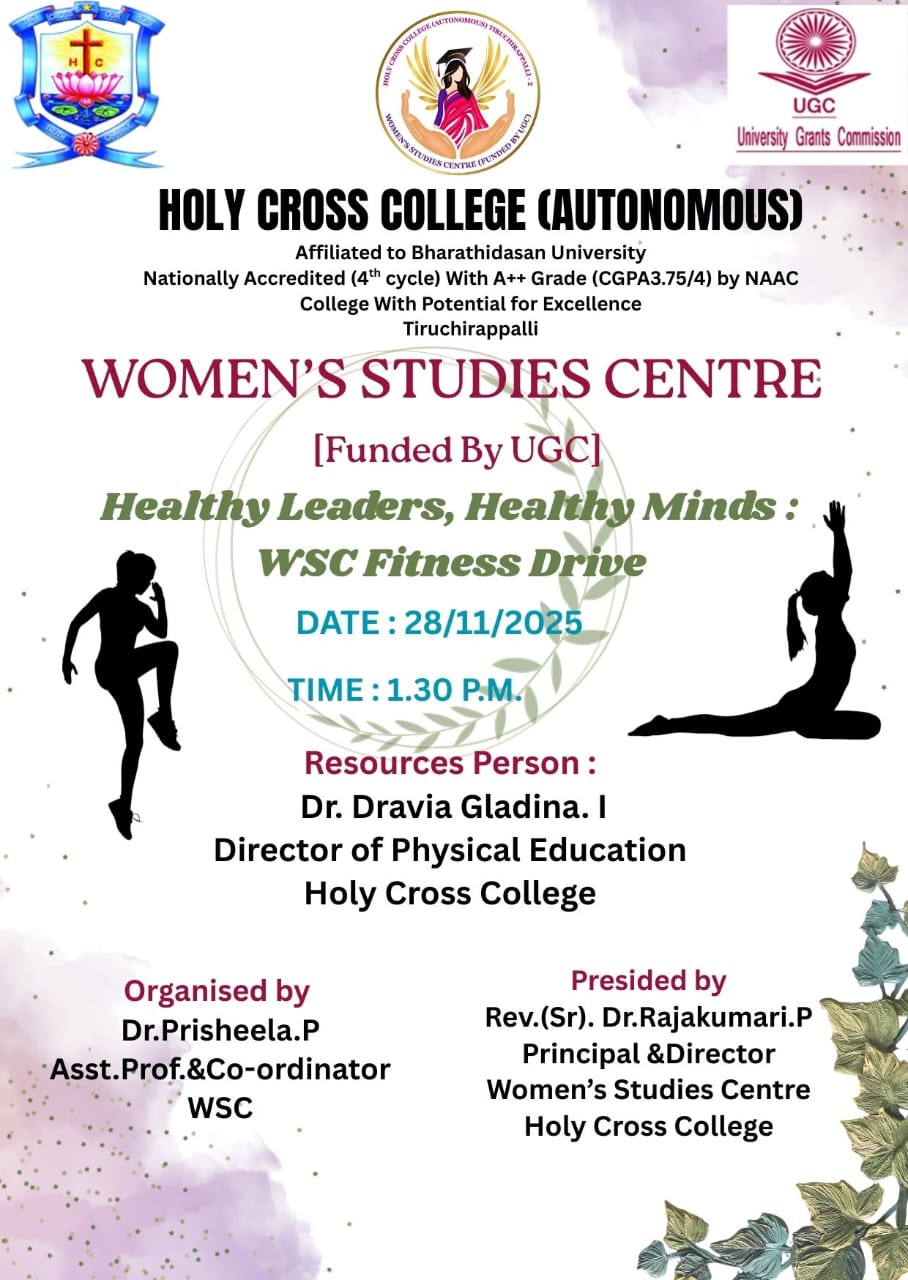 Healthy Leaders, Healthy Minds: WSC Fitness Drive