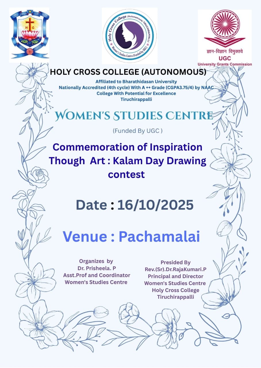 Commemoration of Inspiration Through  Art Kalam Day Drawing Contest  Pachamala