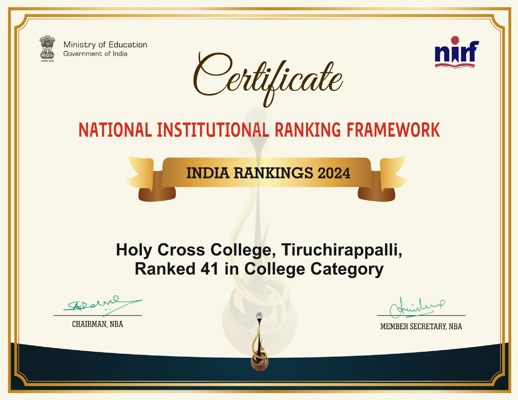 2024 Certificate