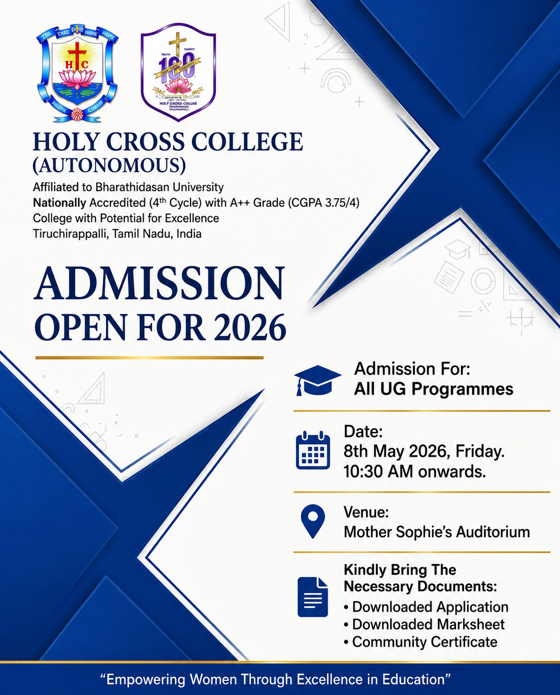 Admission Directions