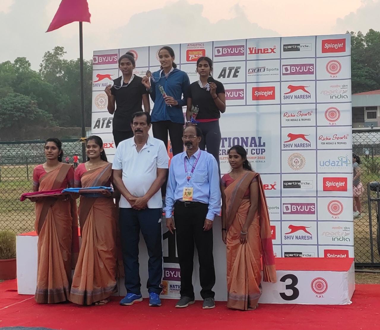 Ms. T. Yuvaharini (III-BBA) secured GOLD MEDAL in Otrai Surul Vaal Veechu and BRONZE MEDAL in Kambu Sandai (45 kg) at ASF-5th Asian Silambam Championship, Nagercoil, Tamil Nadu, 2023.
