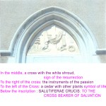 Front Piece On The Door Of The Chapel At Chavanod